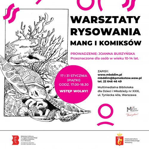 Warsztaty rysowania mang i komiksów