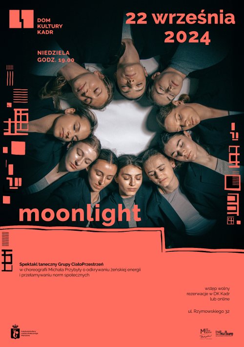 Moonlight - spektakl dla młodzieży (16+) i dorosłych