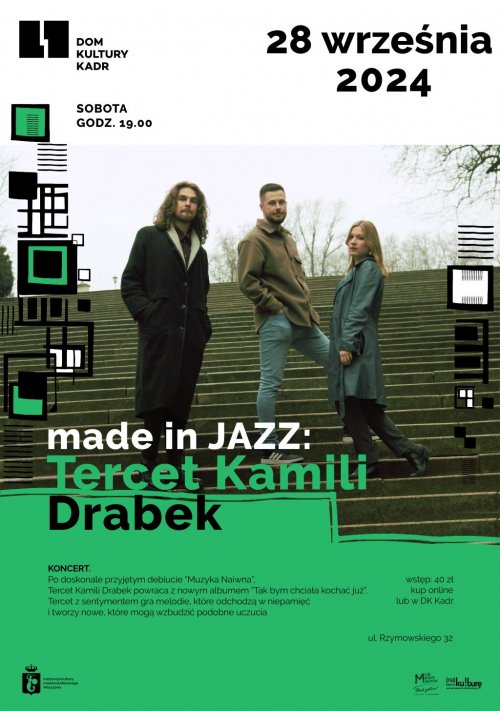 Made in Jazz: Tercet Kamili Drabek