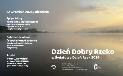 Dzień Dobry Rzeko - Światowy Dzień Rzek 2024