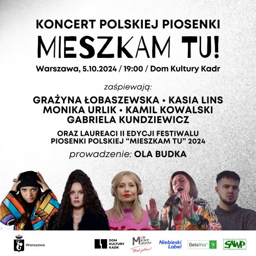 Koncert - Mieszkam tu! - Finał Festiwalu Piosenki Polskiej