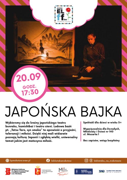 Teatr w bibliotece: Japońska bajka