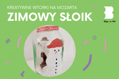 Zimowy słoik - śnieżna kula