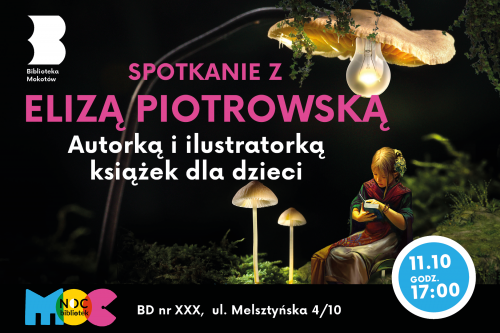 Spotkanie autorskie z Elizą Piotrowską